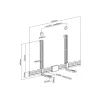 Garso juostos laikiklis Equip Universal Soundbar Mount