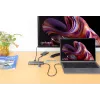 Manhattan USB-C dokas / šakotuvas su kortelių skaitytuvu, prievadai (x7): Ethernet, HDMI, USB-A (x3) ir USB-C (x2), su galios tiekimu (PD) 100 W – reikalingas išorinis USB-C įkroviklis (nepridedamas). Maitinamas per USB (nereikia išorinio maitinimo šaltinio), kai PD nenaudojamas.