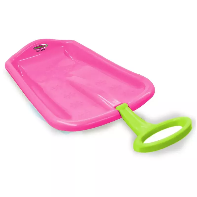 Rogutės Jamara Snow Play Bob Arrow rožinės spalvos plastikinės 346x740x112mm