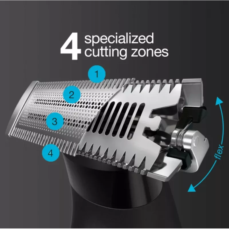 Braun XT5100 plaukų kirpimo mašinėlė Juoda, Sidabrinė