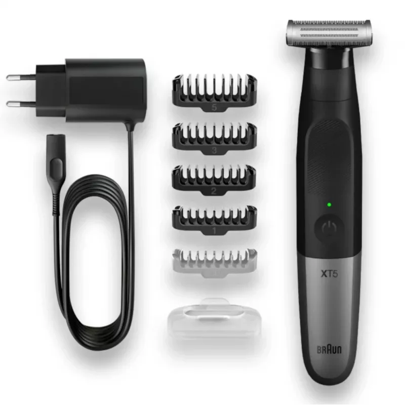 Braun XT5100 plaukų kirpimo mašinėlė Juoda, Sidabrinė