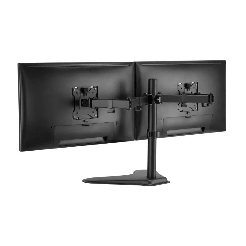Equip 17 colių–32 colių ekonomiškas stalinis stovas dviem monitoriams