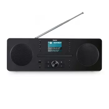Hama 00054254 radijas Asmeninis Skaitmeninis Juoda, Pilka