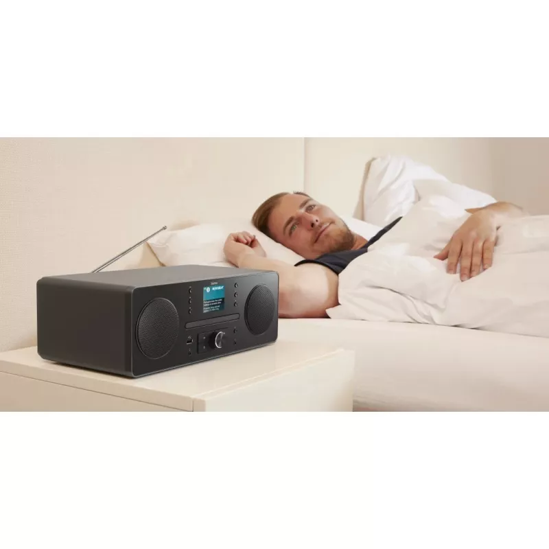 Hama 00054254 radijas Asmeninis Skaitmeninis Juoda, Pilka
