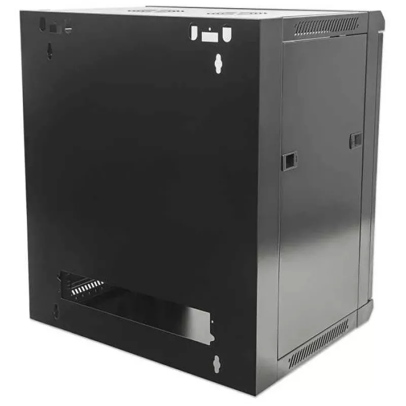 Intellinet 19 colių tinklo spinta – montuojama ant sienos (standartinė), 15U, 600 mm gylio, juoda, plokščia pakuotė, maks. 60 kg, metalinės ir stiklo durys, galinė panelė, nuimami šonai, tinkama naudoti ir ant stalo ar grindų, naudojamas gylis 410 mm, dalys tvirtinimui prie sienos nepridedamos