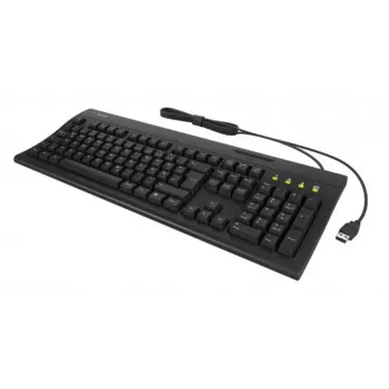 KeySonic KSK-8041U-CR klaviatūra universali USB vokiška juoda