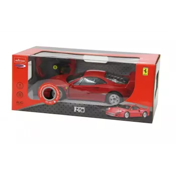 Automobilis Jamara Ferrari F40 su elektros varikliu, mastelis 1:14, nuo 6 metų