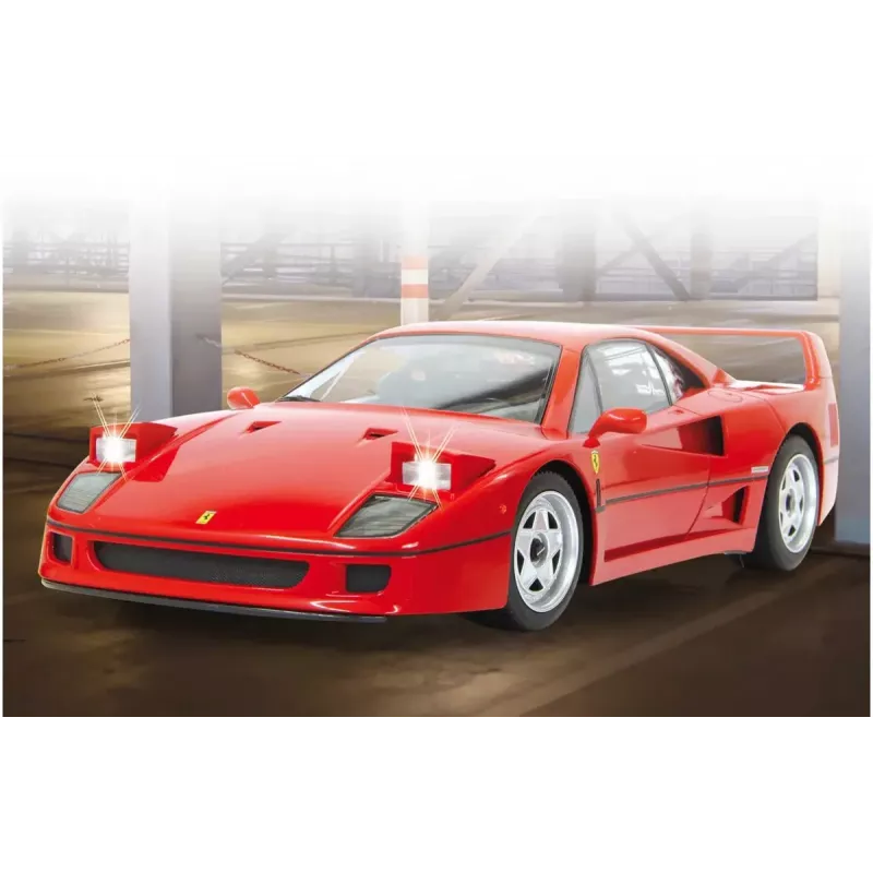Automobilis Jamara Ferrari F40 su elektros varikliu, mastelis 1:14, nuo 6 metų