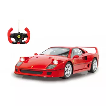 Automobilis Jamara Ferrari F40 su elektros varikliu, mastelis 1:14, nuo 6 metų