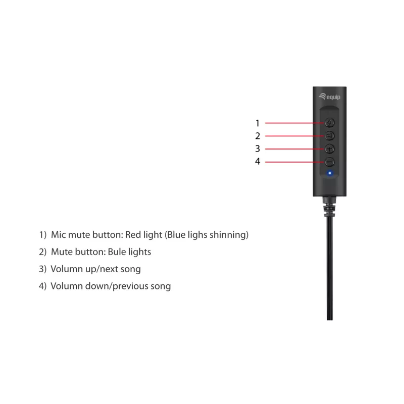 Valdymo adapteris Equip USB Audio kabelis adapter 245321