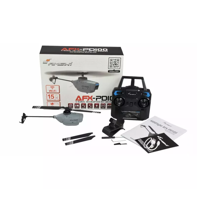 Sraigtasparnis Amewi PD100 Elektrinis variklis 580 mAh 75 g
