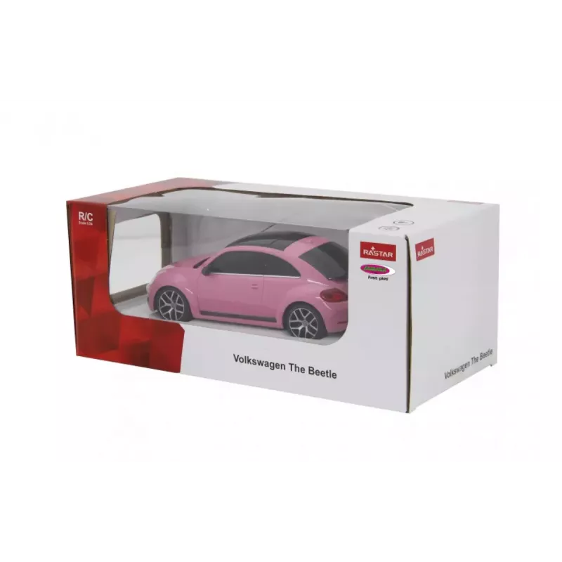 Car Jamara VW Beetle radijo bangomis valdomas RC modelis 1:24 su elektriniu varikliu