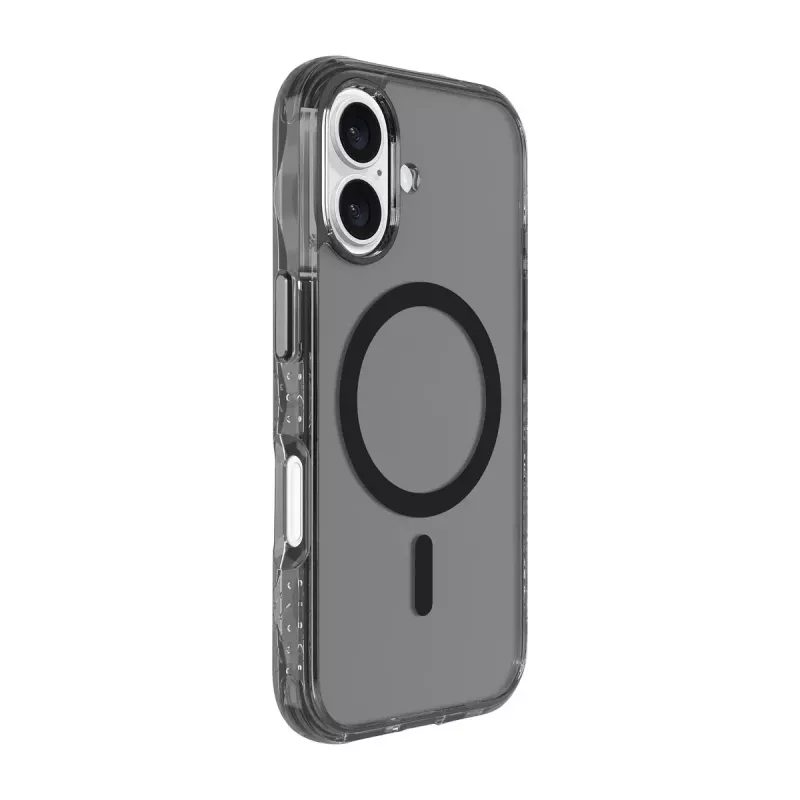 LAUT CRYSTAL MATTER X dėklas iPhone 16 Monochromatic Juoda