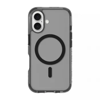 LAUT CRYSTAL MATTER X dėklas iPhone 16 Monochromatic Juoda