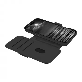 dbramante1928 Lynge MS ICON mobiliojo telefono dėklas Folio Juoda