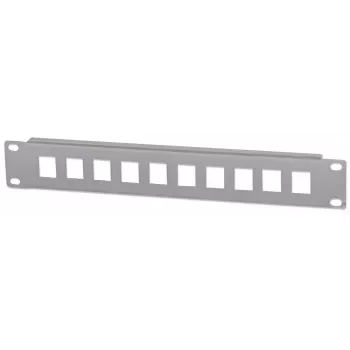 Intellinet Patch Panel, Blank, 10 col., 1U, 10 prievadų, pilkas