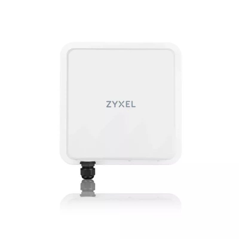 Zyxel FWA710 belaidis maršrutizatorius Multi-Gigabit Ethernet Dviejų dažnių (2,4 GHz / 5 GHz) 5G Baltas