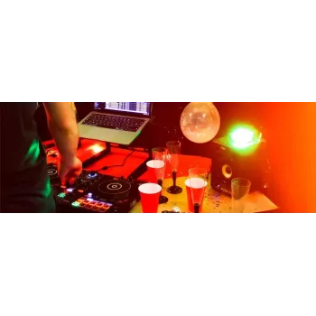 Hercules DJ Speaker 32 Party Juoda Wired 30 W