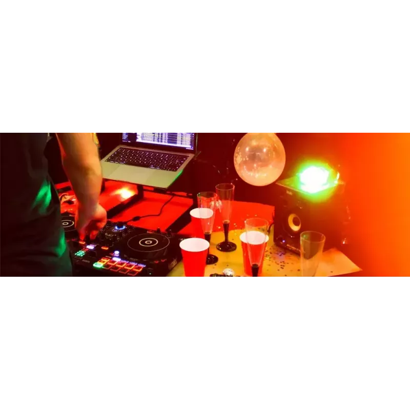 Hercules DJ Speaker 32 Party Juoda Wired 30 W