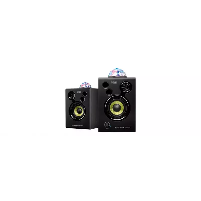 Hercules DJ Speaker 32 Party Juoda Wired 30 W