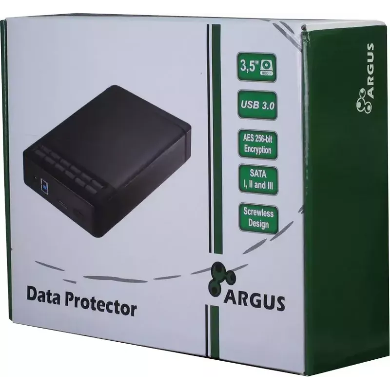 HDD enclosure Inter-Tech Argus GD-35LK01 Juoda 3.5 inch