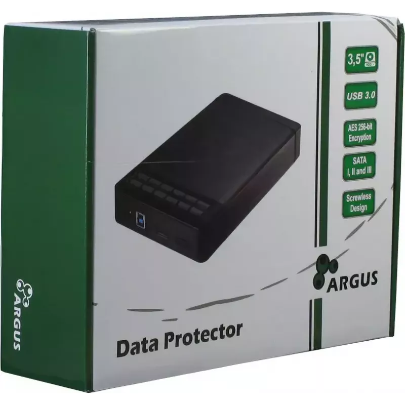HDD enclosure Inter-Tech Argus GD-35LK01 Juoda 3.5 inch