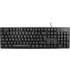 Klaviatūra Inter-Tech NK-1000EC su pele, biuro, USB, QWERTY, juoda