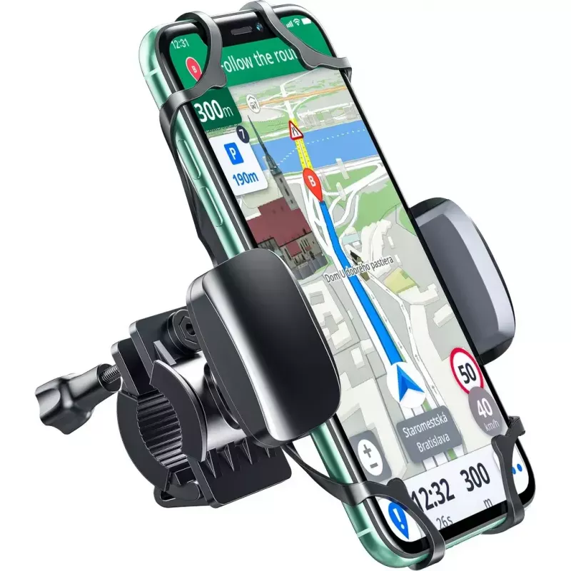 Pasyvus laikiklis Inter-Tech MTH-200, skirtas MP3, MP4 grotuvams, mobiliesiems telefonams, išmaniesiems telefonams