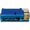 Korpusas Inter-Tech 88887360 Raspberry Pi 86x56x23mm mėlynas