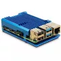 Korpusas Inter-Tech 88887360 Raspberry Pi 86x56x23mm mėlynas