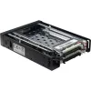 Inter-Tech ST-2523 Juoda Laikmenų Dėžė Metalas Plastikas 9.7 mm