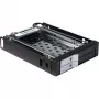 Inter-Tech ST-2523 Juoda Laikmenų Dėžė Metalas Plastikas 9.7 mm