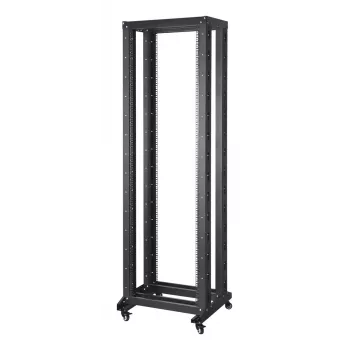 Laisvai pastatomas stovas Inter-Tech SRB-6642 42U juodas 400 kg keliamoji galia