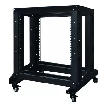Laisvai stovintis stovas Inter-Tech SRB-6612 12U juodas 400 kg talpa