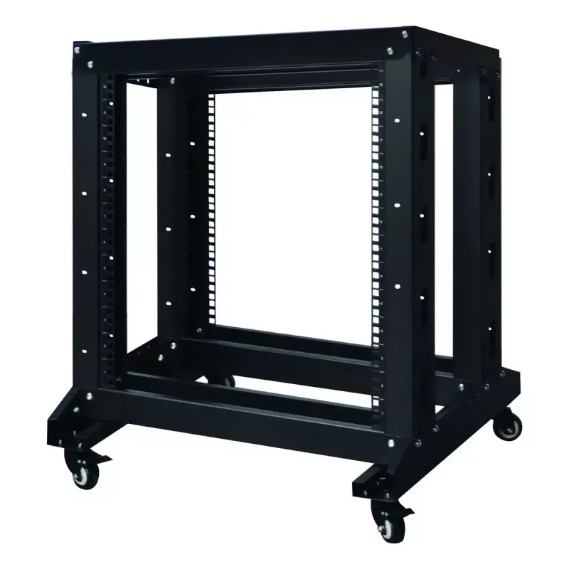 Laisvai stovintis stovas Inter-Tech SRB-6612 12U juodas 400 kg talpa