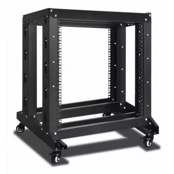 Laisvai stovintis stovas Inter-Tech SRB-6612 12U juodas 400 kg talpa