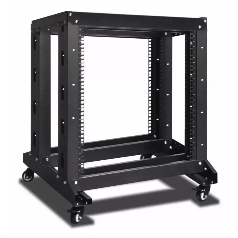 Laisvai stovintis stovas Inter-Tech SRB-6612 12U juodas 400 kg talpa