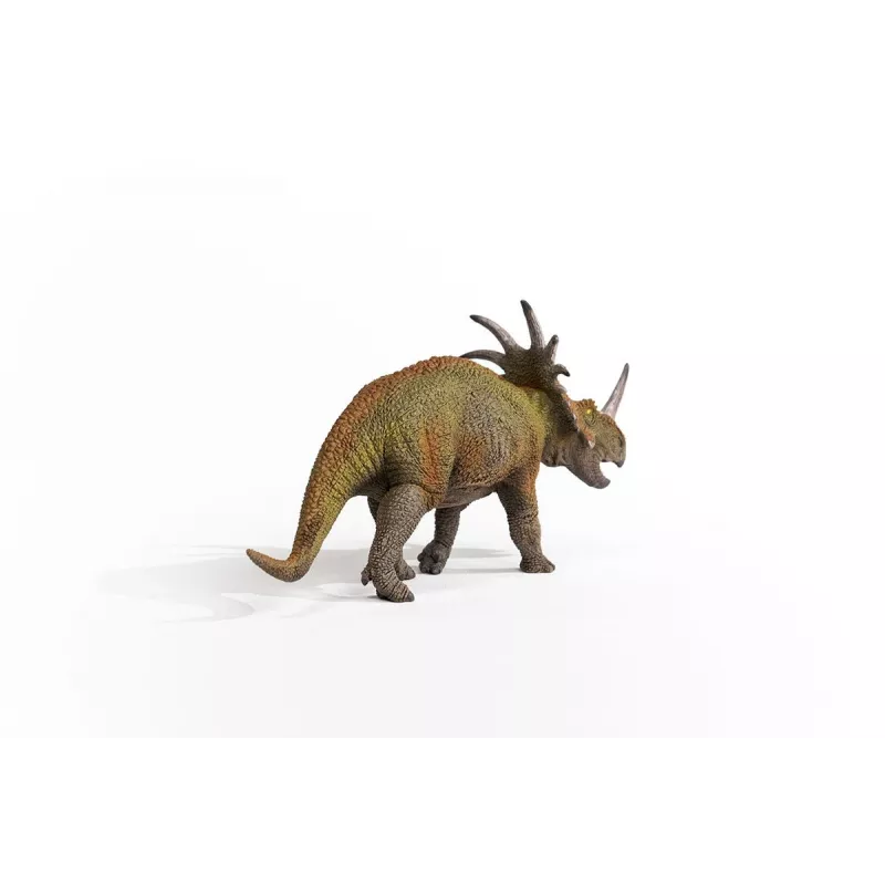 Žaislinis dinozauras Schleich Styracosaurus žalias pilkas 15033