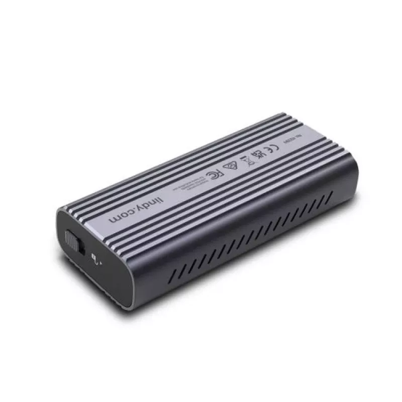 Lindy 43394 atmintinės diskų dėklas SSD dėklas Pilkas M.2