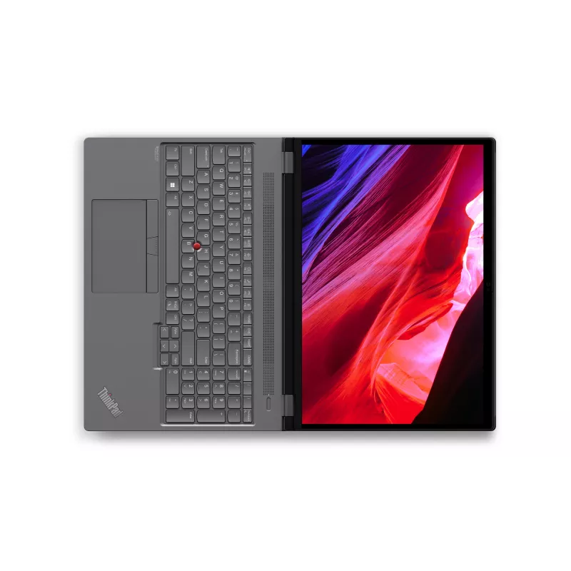 Lenovo ThinkPad P16 Gen 2 Intel® Core™ i7 i7-14700HX Mobilioji darbo stotis 40,6 cm (16 colių) WQXGA 32 GB DDR5-SDRAM 1 TB SSD NVIDIA RTX 2000 Ada Wi-Fi 6E (802.11ax) Windows 11 Pro Nordic pilka, juoda