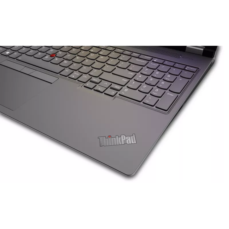 Lenovo ThinkPad P16 Gen 2 Intel® Core™ i7 i7-14700HX Mobilioji darbo stotis 40,6 cm (16 colių) WQXGA 32 GB DDR5-SDRAM 1 TB SSD NVIDIA RTX 2000 Ada Wi-Fi 6E (802.11ax) Windows 11 Pro Nordic pilka, juoda