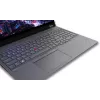 Lenovo ThinkPad P16 Gen 2 Intel® Core™ i7 i7-14700HX Mobilioji darbo stotis 40,6 cm (16 colių) WQXGA 32 GB DDR5-SDRAM 1 TB SSD NVIDIA RTX 2000 Ada Wi-Fi 6E (802.11ax) Windows 11 Pro Nordic pilka, juoda