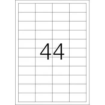 Lipnus spausdintuvo etiketės HERMA Labels Premium A4 48,3x25,4 mm
