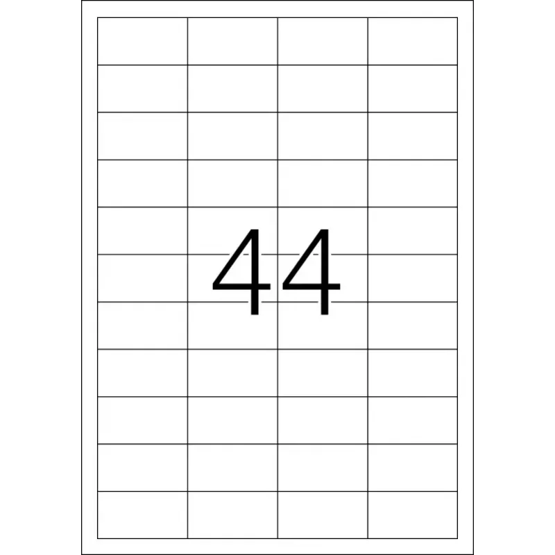 Lipnus spausdintuvo etiketės HERMA Labels Premium A4 48,3x25,4 mm