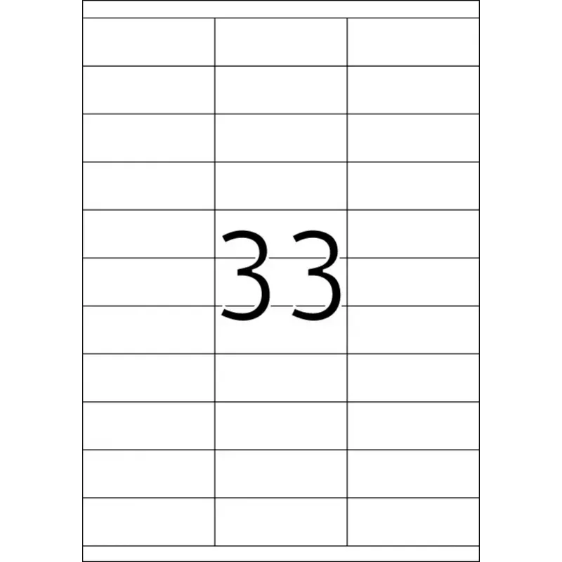 Lipnus spausdintuvo lipdukas HERMA Labels Premium A4 70x25.4 mm