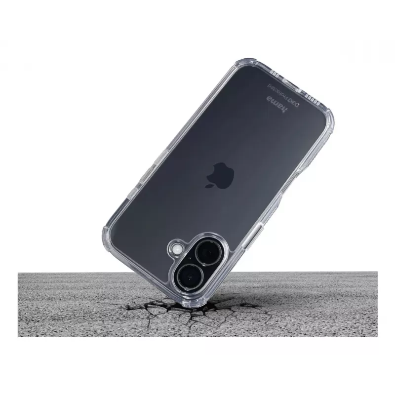 Hama Extreme Protect mobiliojo telefono dėklas 15,5 cm (6,1 col.) Dėklas Skaidrus