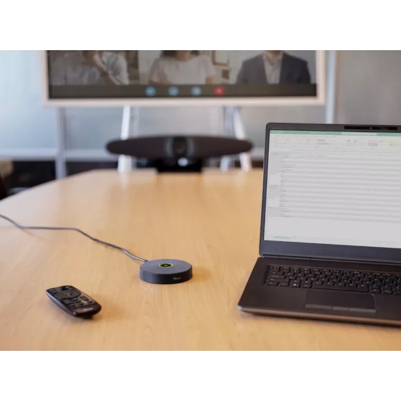 Trust IRIS Juoda konferencinis mikrofonas