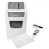 Leitz IQ plonas Home Office popieriaus smulkintuvas P4, kryžminis smulkinimas, 22 cm, 4 x 28 mm, 23 L, 225 lapai, 58 dB