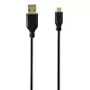 Hama 0,75 m USB laidas USB2.0-A/USB2.0 Micro-B Juodas