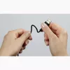 Hama 0,75 m USB laidas USB2.0-A/USB2.0 Micro-B Juodas